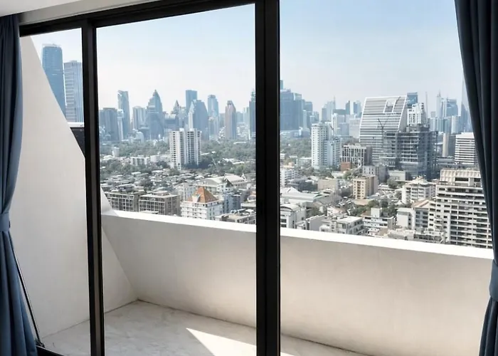 公寓 Omni Tower With Skyline Views In Nana *